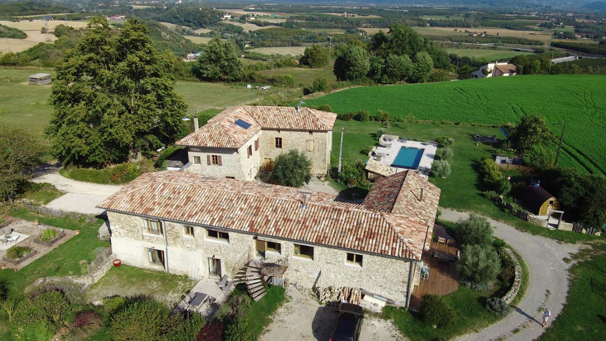Gites&Chambres D Hotes Les Granges Du Fournel Saint-Lattier Luaran gambar